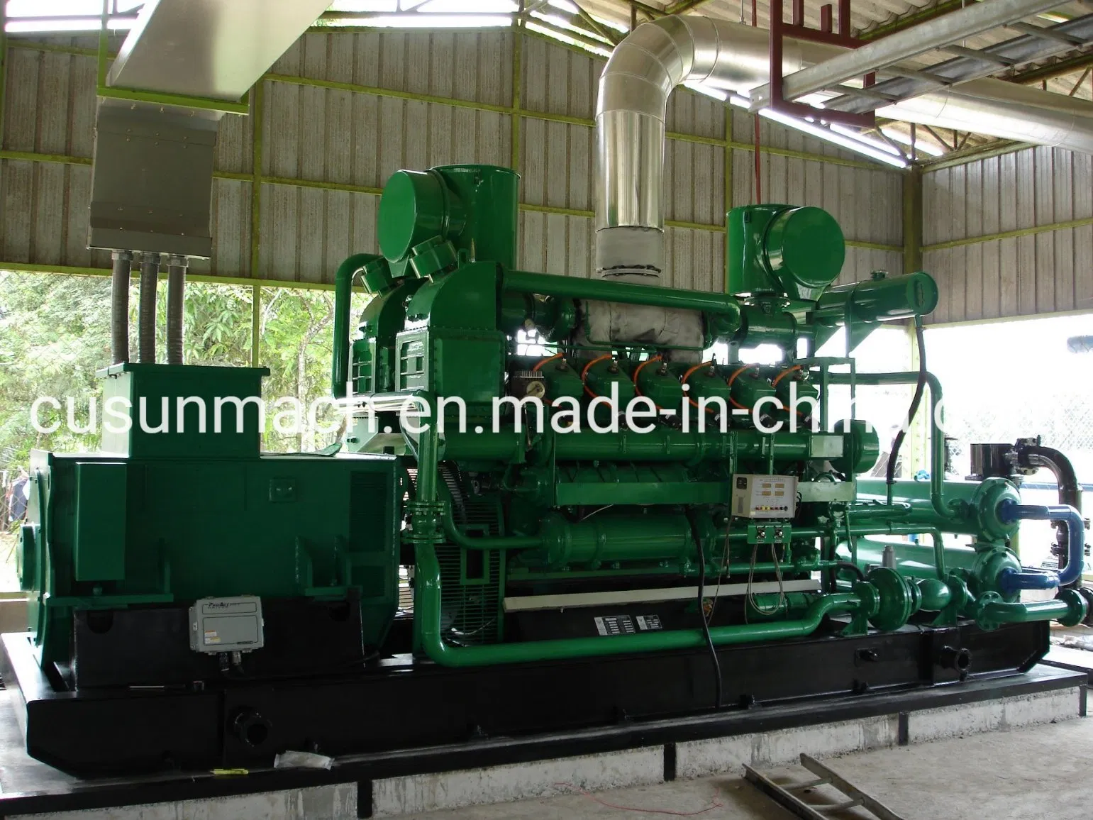 Gerador de Energia a Biogás Jinan Jichai 500kw 500GF-N