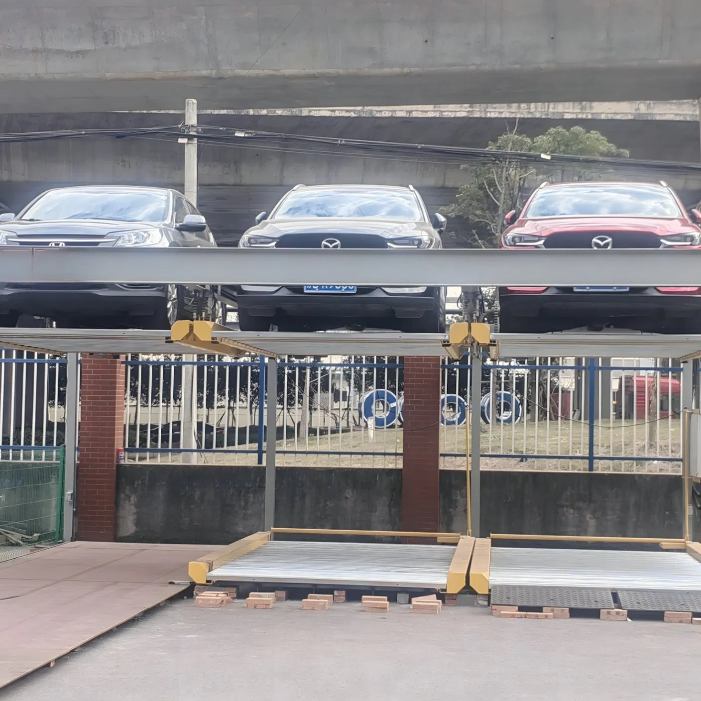 Sistema de Estacionamento de Quebra-Cabeça de Alta Resistência com 5000kg Capacidade de Carga por Vaga