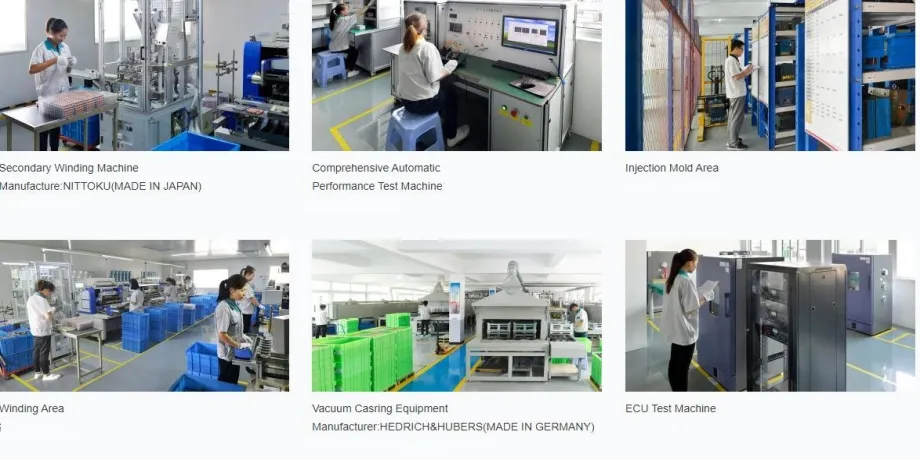 Oficina de Produção de Bobinas de Ignição