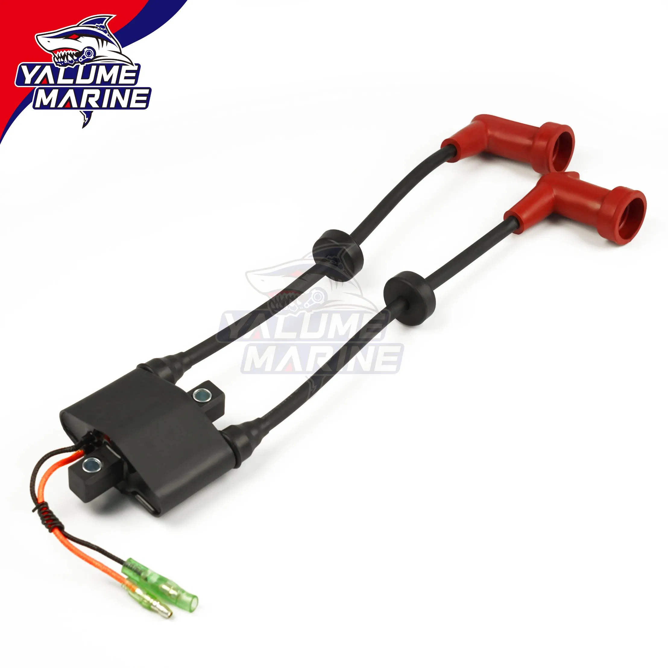 Peças Elétricas de Motor de Barco Bobina de Ignição 6F5-85570-10/11/12/13-00, 6F6-85530-00/01-00 para 2-stroke E40J E40G K40J 40HP Motor Marinho YAMAHA