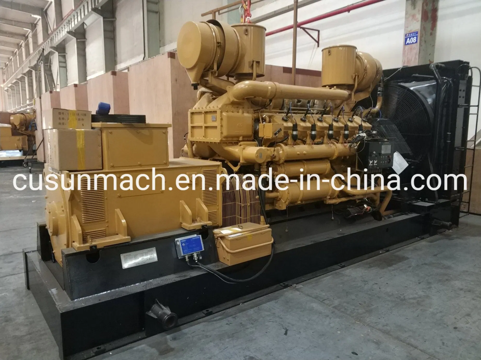 Gerador de Energia a Gás Natural Jinan Jichai 500kw