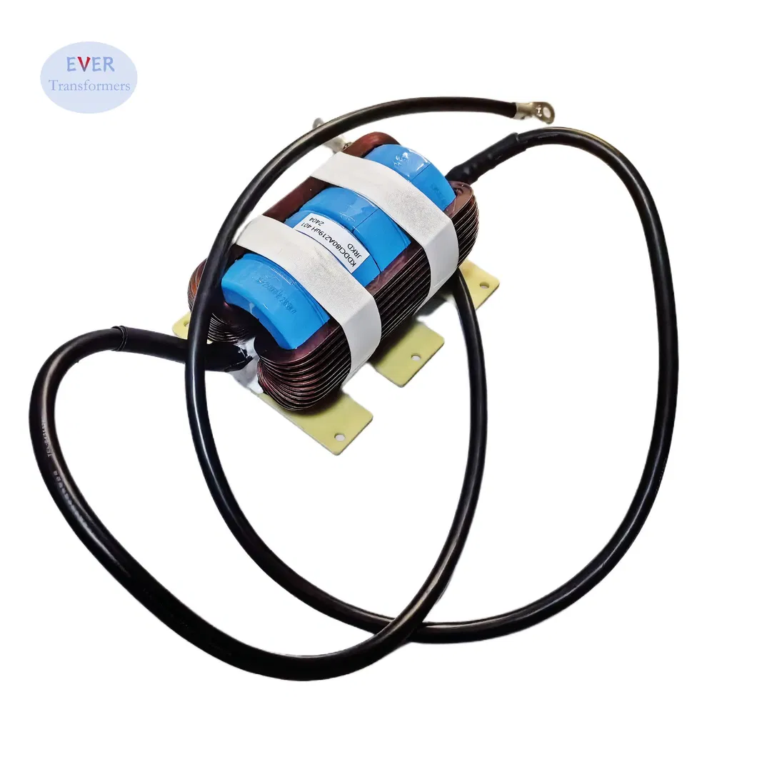 180A Indutor de Fio Plano, Indutor Toroidal com Alta Eficiência, Baixas Perdas