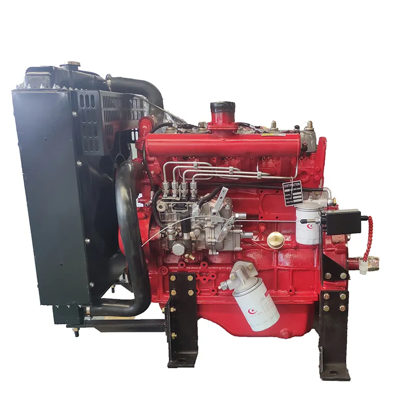 Motor Diesel acoplado a equipamento
