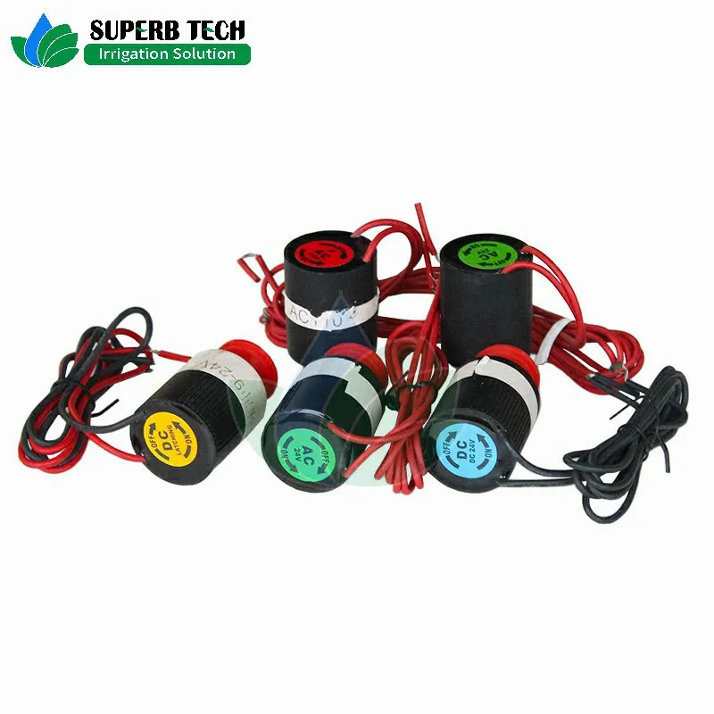 Controlador de Solenoide Tipo Bobina para Sistema de Irrigação Agrícola