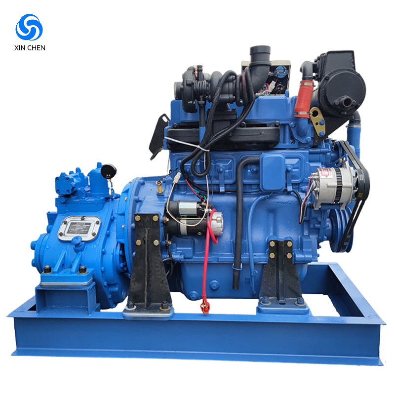 Zh4102zc Motor Diesel Marinho Turboalimentado 1500-3000rpm Aprovado pelo CE