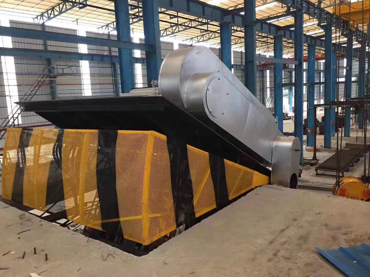 Sistema de Forno de Fundição de Alumínio Padrão Internacional Aps Industrial 2ton com ISO