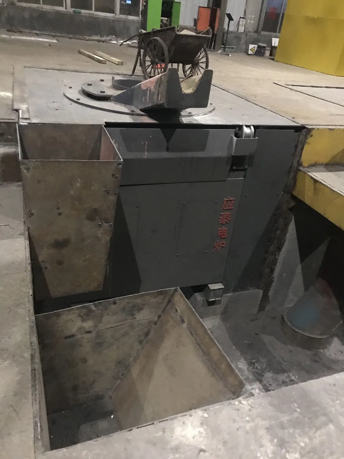 Sistema de Forno de Fundição de Alumínio Padrão Internacional Aps Industrial 2ton com ISO