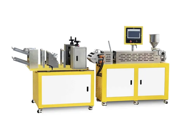 Máquina de Fundição Elétrica de Aquecimento de Laboratório para Filme de Plástico PP e PE
