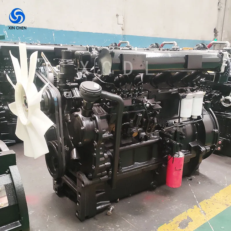Motor de Injeção Direta Turboalimentado Weifang Ricardo R6105z para Tratores Agrícolas. Ele gera 135 HP a 2200 Rpm