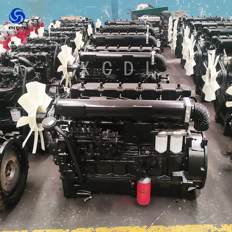Motor de Injeção Direta Turboalimentado Weifang Ricardo R6105z para Tratores Agrícolas. Ele gera 135 HP a 2200 Rpm