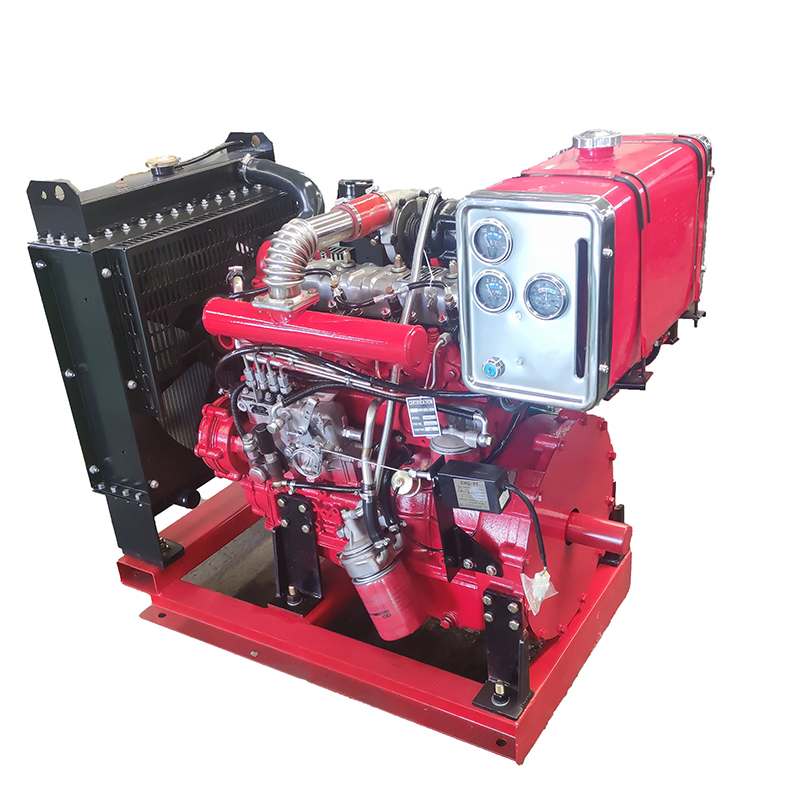 China Zh490 55kw 75HP Motor Diesel Turboalimentado 4-Cylinder Refrigerado a Água