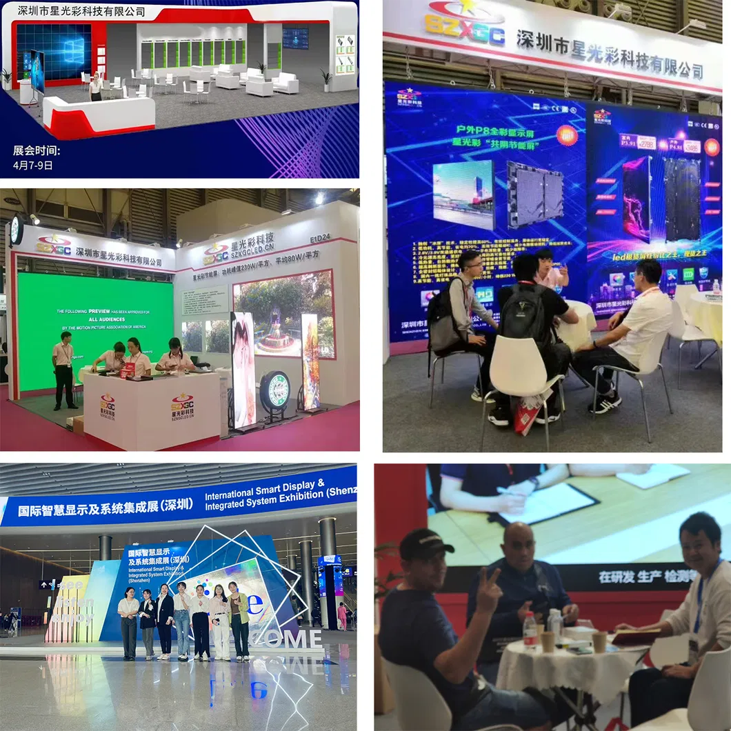 Exposição de Displays LED