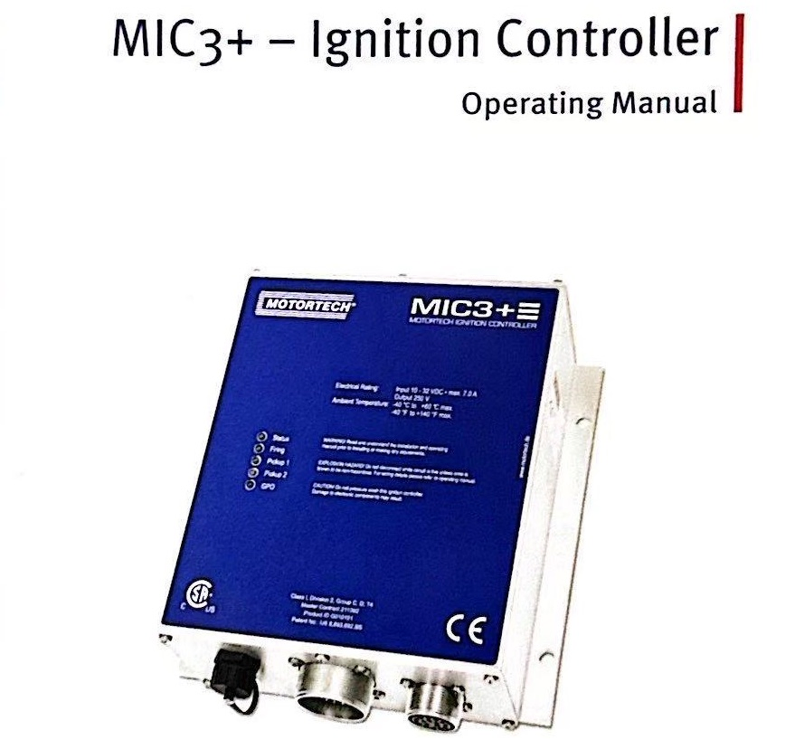 Módulo de Controle de Ignição Motortech Mic3+ para Peças de Motor a Gás Jichai
