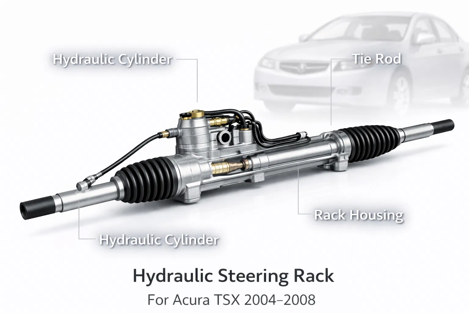 Direção Hidráulica para Acura Tsx 2.4L 2004-2008
