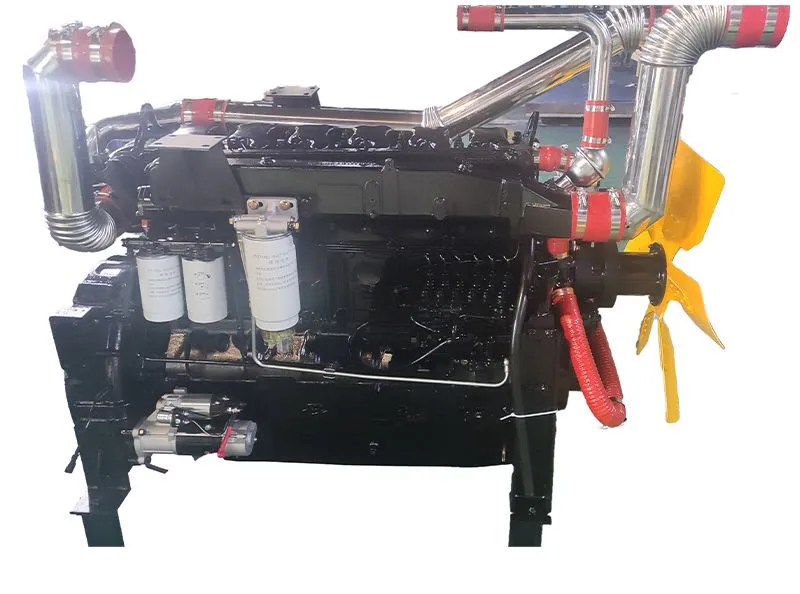 Injeção Eletrônica de Combustível 420HP Wp10zld Turboalimentado Intercooler 6-Cylinder Motor Diesel