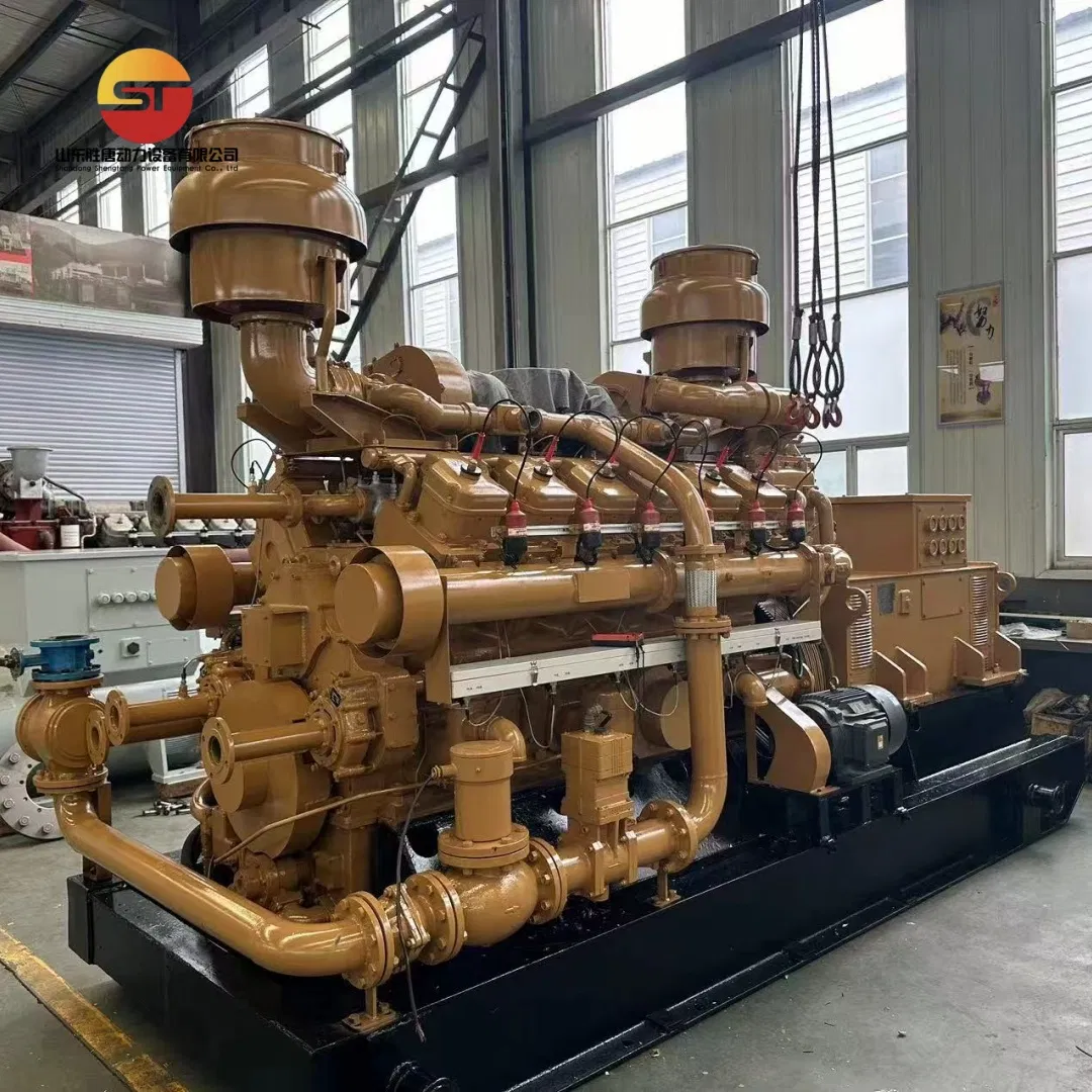 Gerador de Energia a Gás Natural de Alta Eficiência Jichai 500kw à Venda