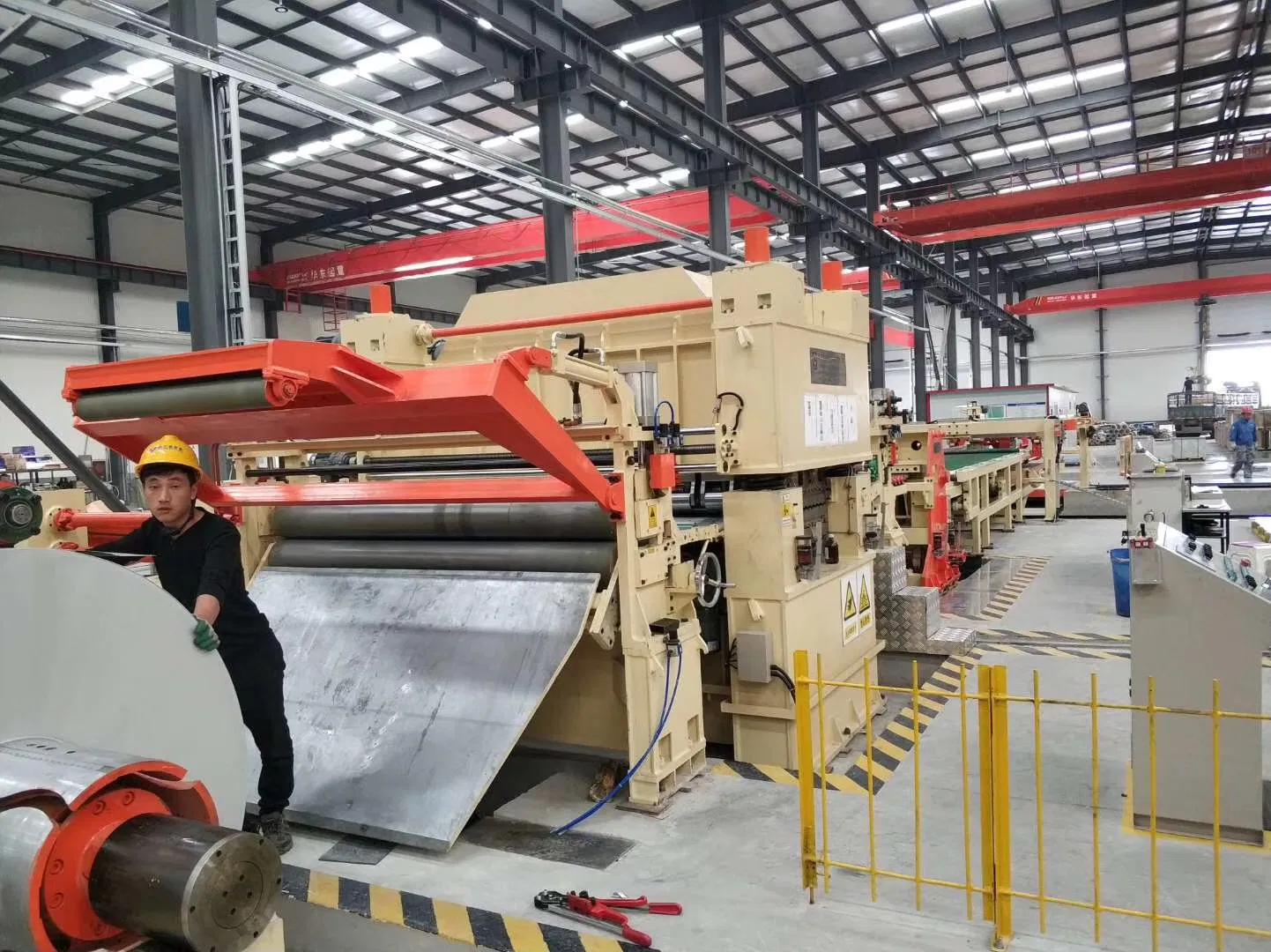 Máquina de Corte a Frio/Quente Linha de Corte em Comprimento Ecl-3X1850