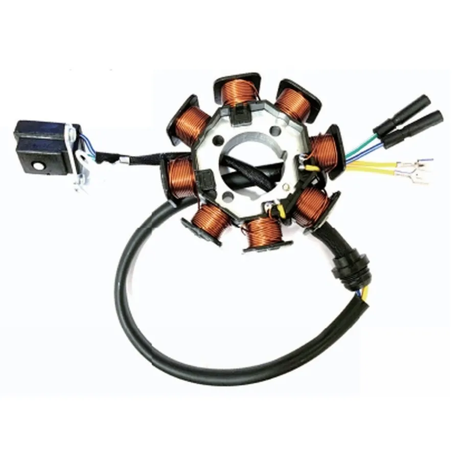 Gerador de bobina de moto resistente ao calor para motocicletas de longa distância peças de reposição