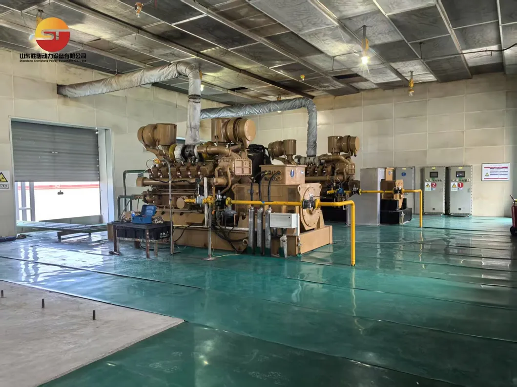 Gerador de Energia a Gás Natural de Alta Eficiência Jichai 500kw à Venda