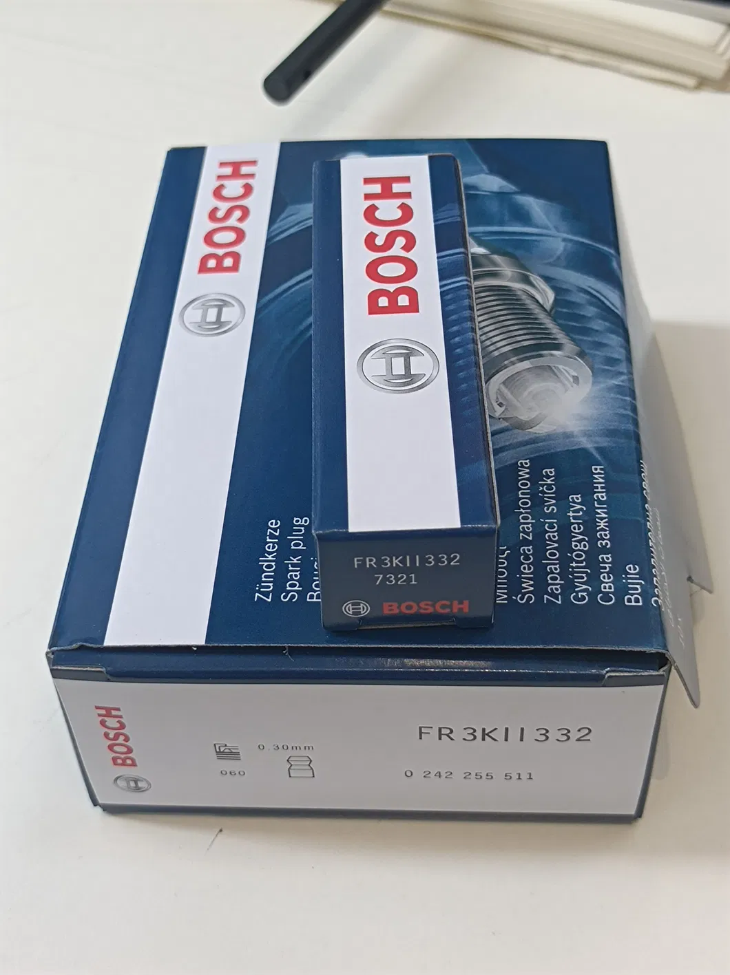 Vela de Ignição Bujias Fr3kii332 Motor a Gás Natural 0242255511