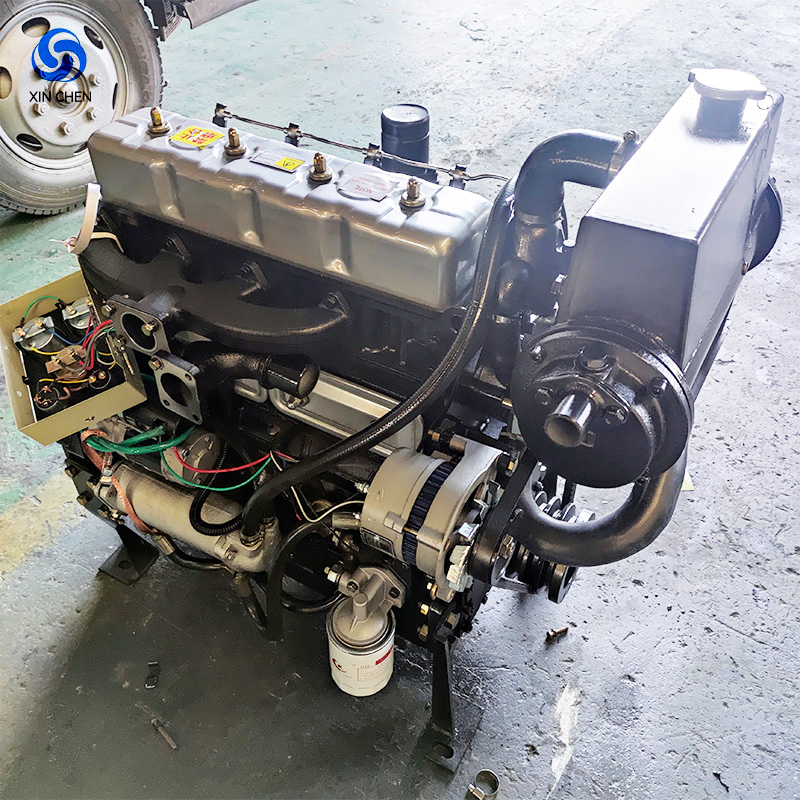Zh4102zc Motor Diesel Marinho Turboalimentado 1500-3000rpm Aprovado pelo CE