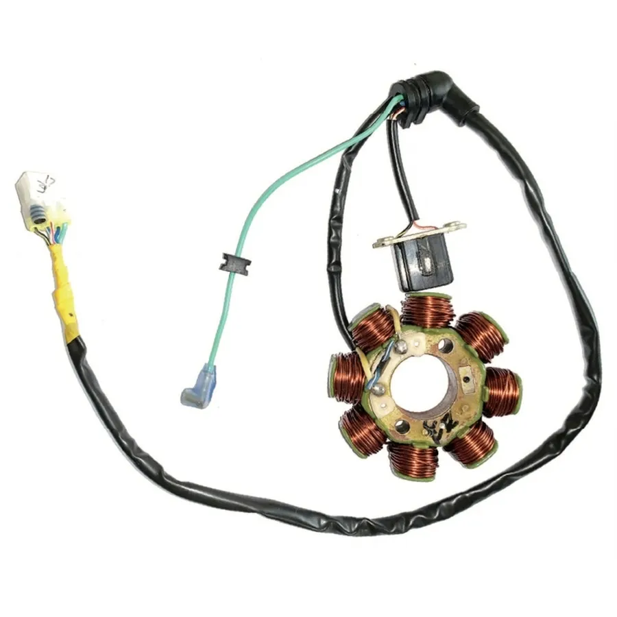 Gerador de bobina de moto resistente ao calor para motocicletas de longa distância peças de reposição