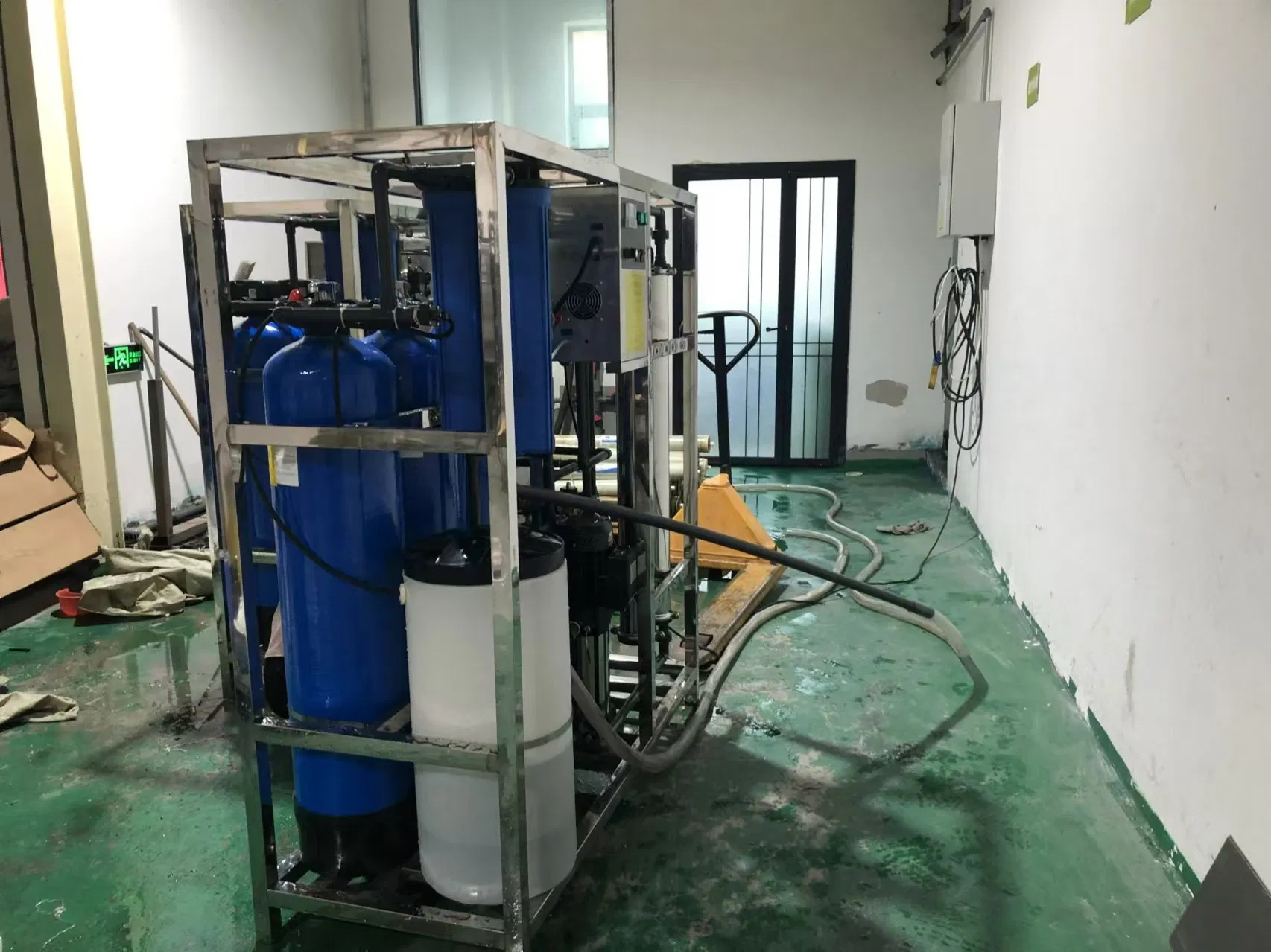Venda Top 500 Sistema de Osmose Reversa Lph Fabricante de Tratamento de Água Planta RO 500L Por Hora com UV