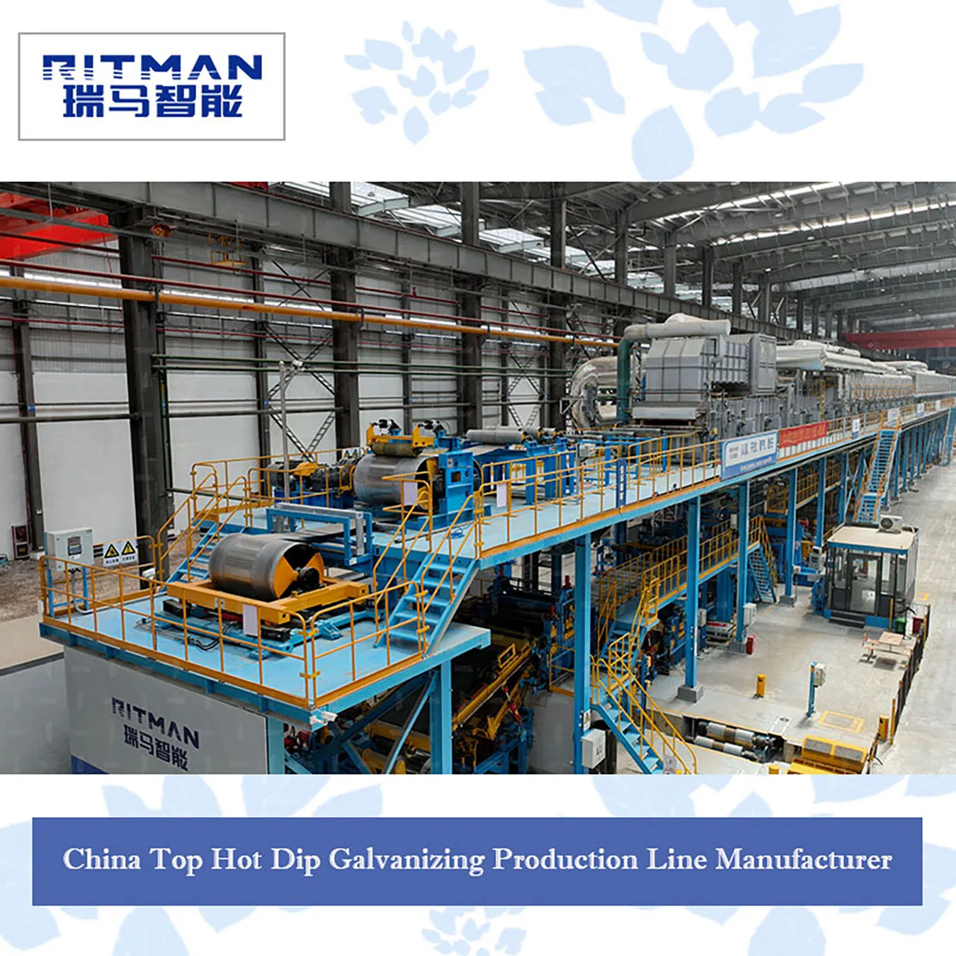 Sistema de Galvanização a Quente Contínua por Imersão para Fabricação de Bobinas de Aço Galvanizado na China