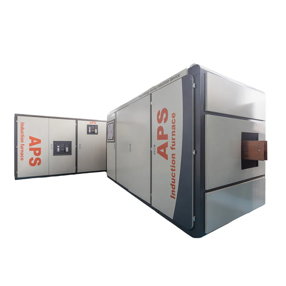 Aps 500kg 5ton Forno de Fusão de Indução para Derretimento de Metal em Cobre, Alumínio, Ferro Fundido, Latão, Bronze e Aço Inoxidável à Venda com Preço de Fábrica