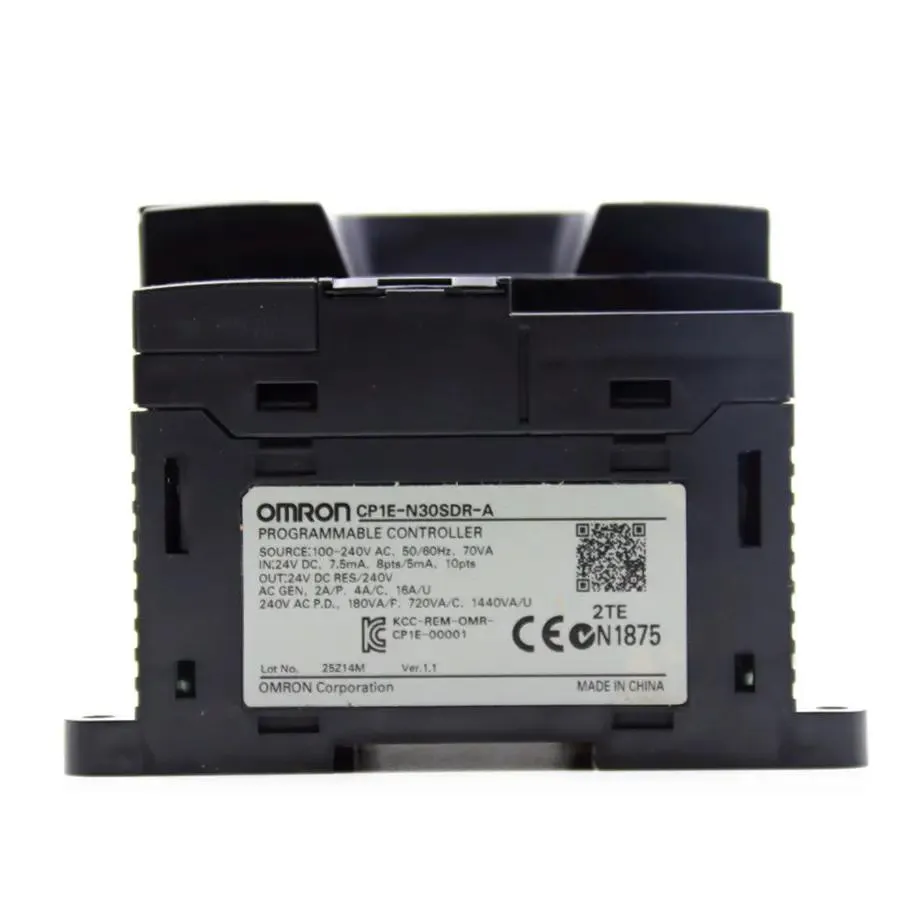 Controladores Lógicos Programáveis Omron Sysmac Direct Cp1e Série Módulo da Unidade CPU Cp1e-N30SDR-a Vista Frontal
