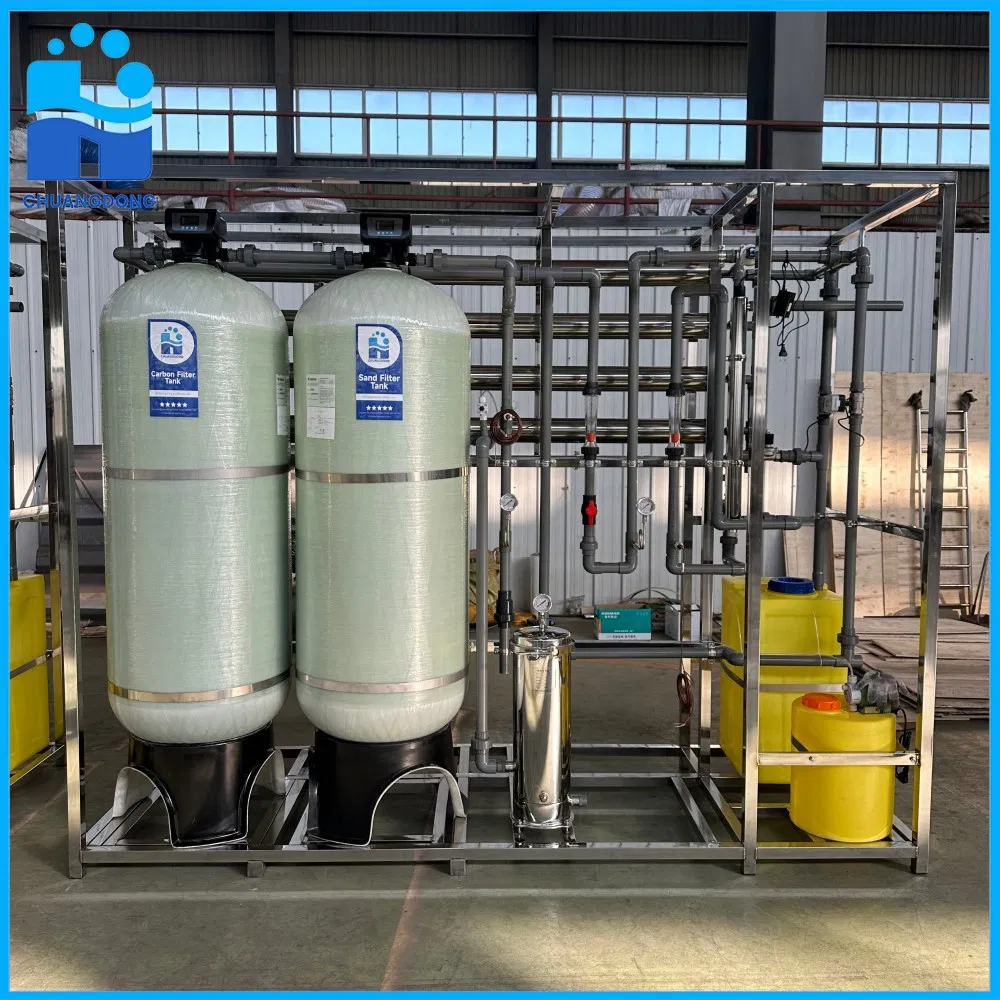 5ton Sistema de RO por Hora com Ultrafiltração e Osmose Reversa para Tratamento de Águas Residuais