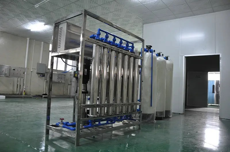 1000 Litros por Hora Sistema de Osmose Reversa, 250 Máquina de Purificação de Litros, Sistema de Filtração de Água por Osmose Reversa com Controlador Programável e Motor 220