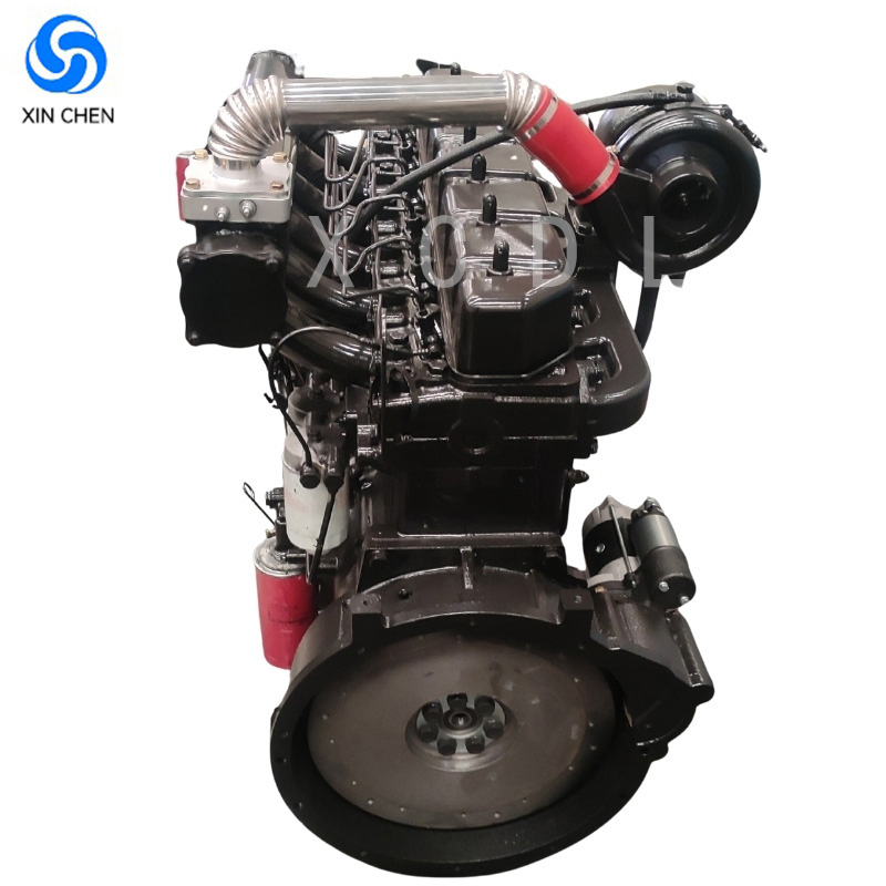 Motor de Injeção Direta Turboalimentado Weifang Ricardo R6105z para Tratores Agrícolas. Ele gera 135 HP a 2200 Rpm