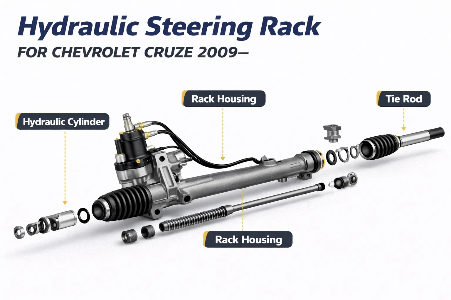 Direção Hidráulica para Chevrolet Cruze 2009