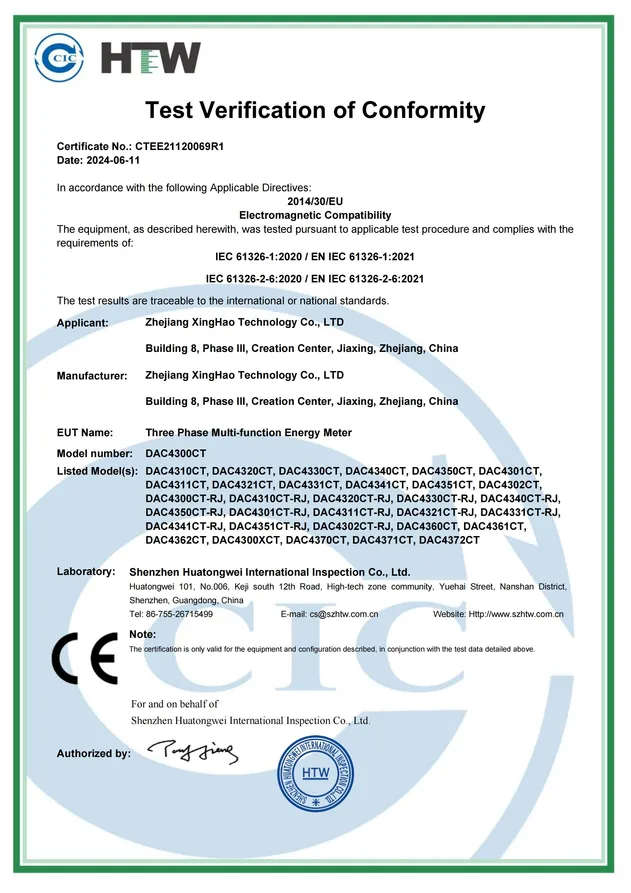 Certificação Dac4300CT