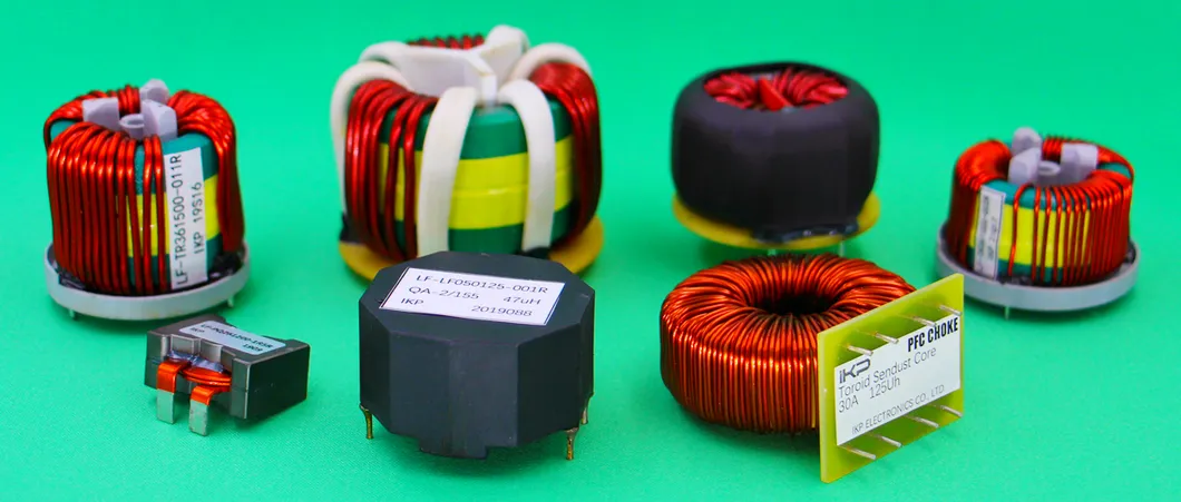 Várias Especificações V/H/SMD DC/DC Inversor DC/AC Tipo Ferrite Nú de Ar Modo Comum Indutor de Fio de Cobre Indutor de Potência Choke EMC Bobinas Toroidais