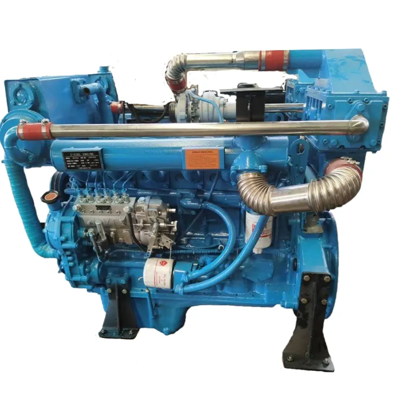 Motor de Injeção Direta Turboalimentado Weifang Ricardo R6105z para Tratores Agrícolas. Ele gera 135 HP a 2200 Rpm