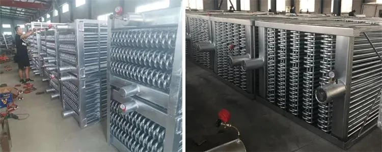Refrigeração Troca de Calor Condensador Bobina Galvanizada a Quente