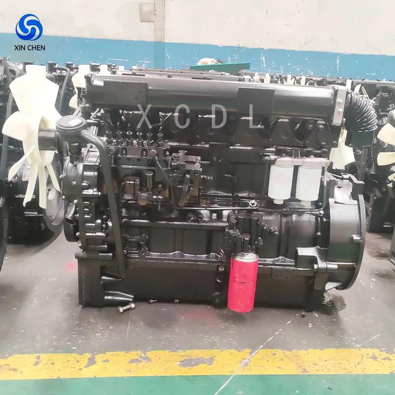 Motor de Injeção Direta Turboalimentado Weifang Ricardo R6105z para Tratores Agrícolas. Ele gera 135 HP a 2200 Rpm