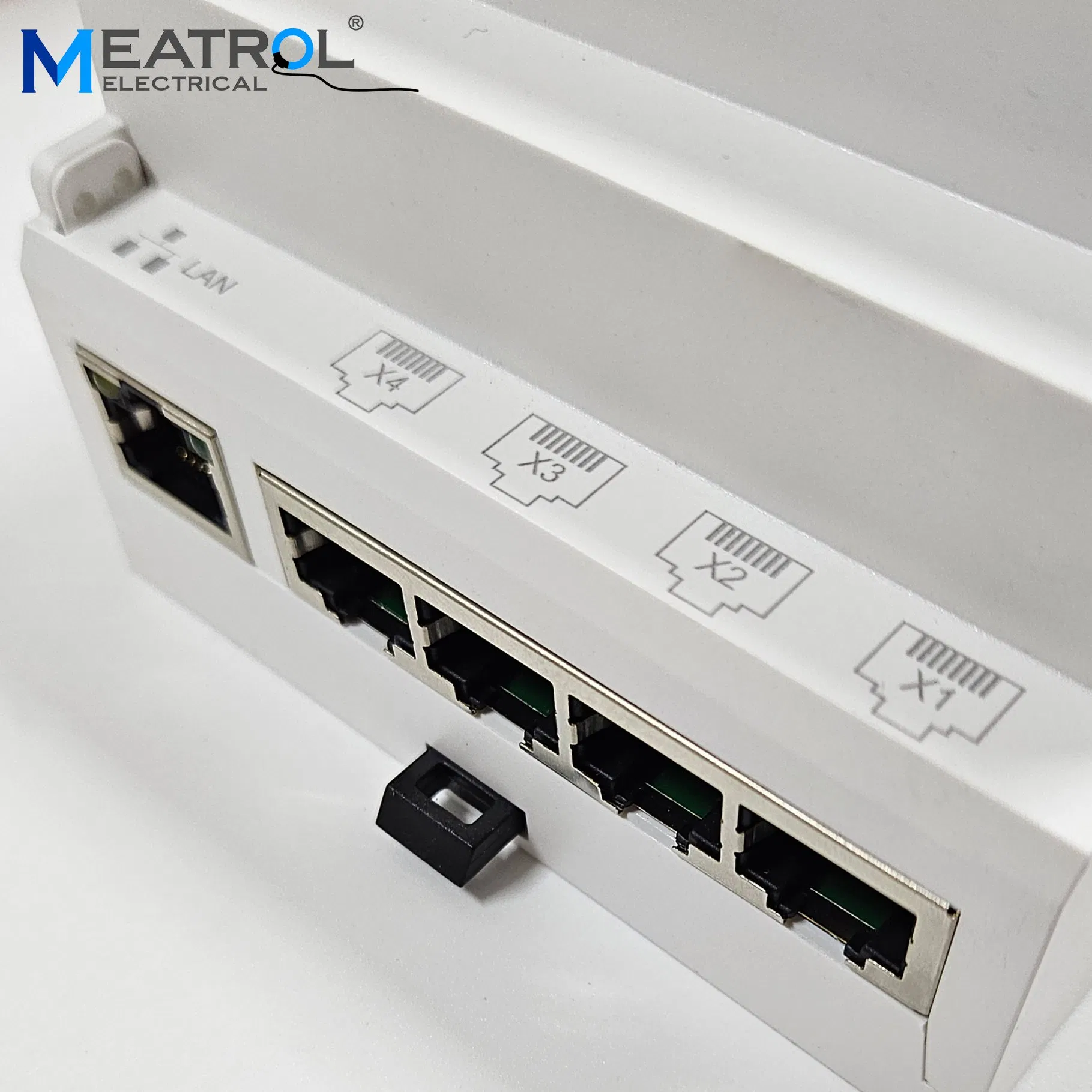 Me431 Analisador de Energia Trifásico para Trilho DIN com Bobina Rogowski Flexível 4-Loop Monitoramento