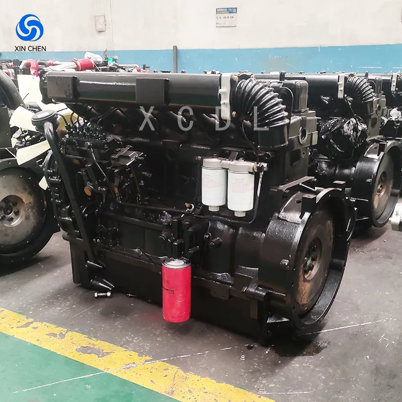 Motor de Injeção Direta Turboalimentado Weifang Ricardo R6105z para Tratores Agrícolas. Ele gera 135 HP a 2200 Rpm