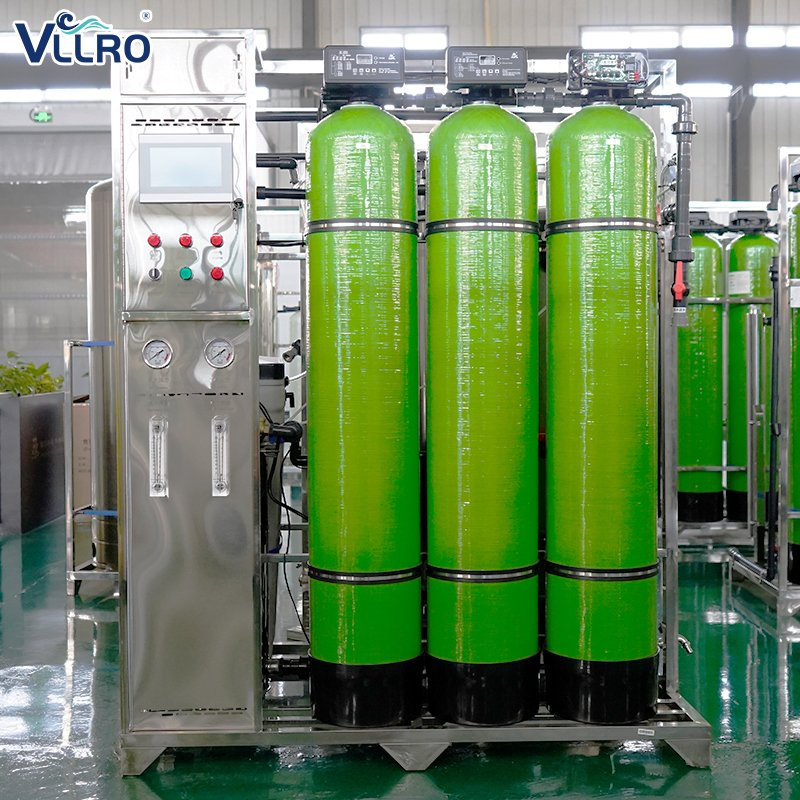 1000 Litros Por Hora Equipamento RO Plantas de Tratamento de Água Purificador de Água Sistema de Osmose Reversa com 1 Ano de Garantia e Filtração