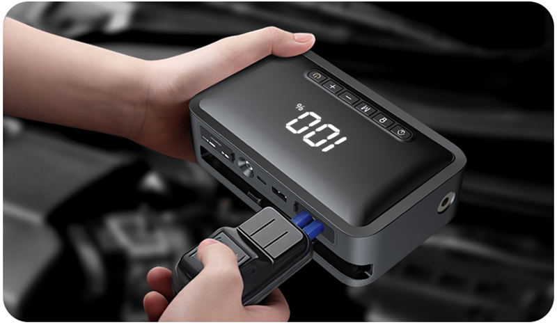 Step 1: Connect to the jump starter