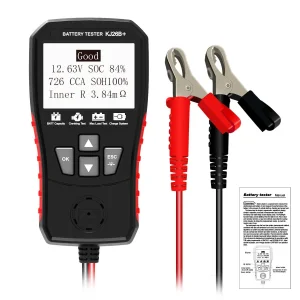Durable SPKSTAR Digital Automotive Diagnostic Tool 12V 24V Car Battery Tester