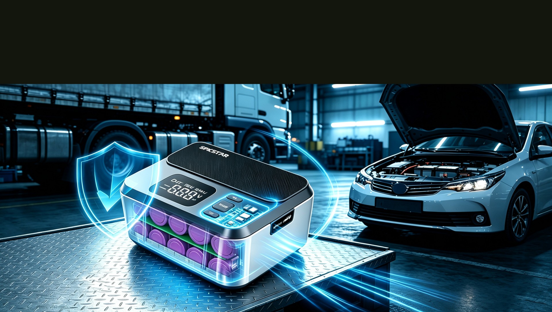 24v truck jump starter