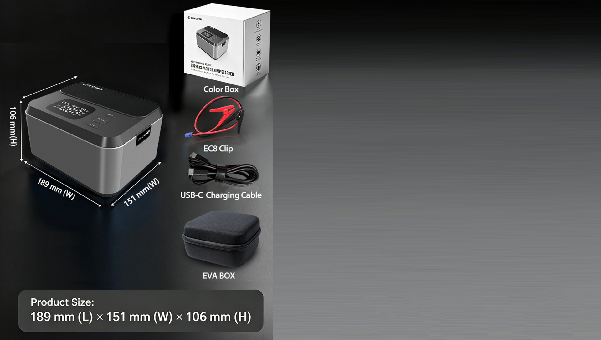 ithium free car battery booster