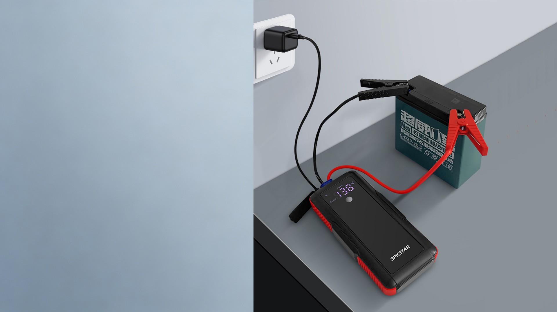 Lead-acid battery charger