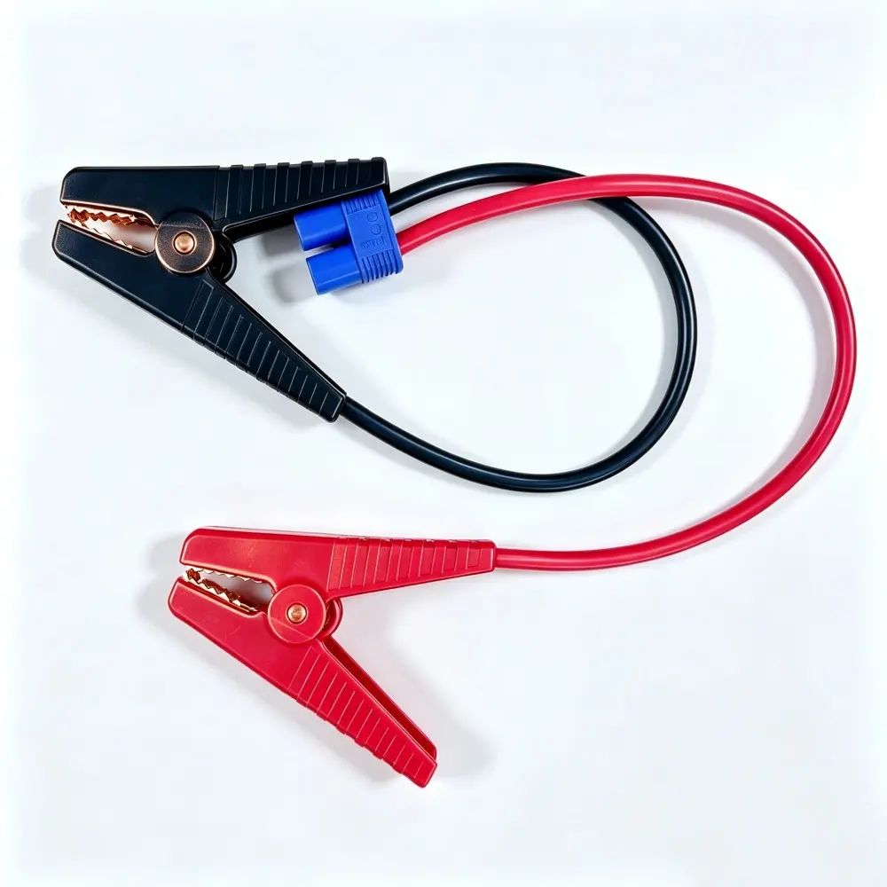 Cheap SPKSTAR 12V 24V Jump Starter Cable Replacement EC8 Alligator Clamps In Stock, Price