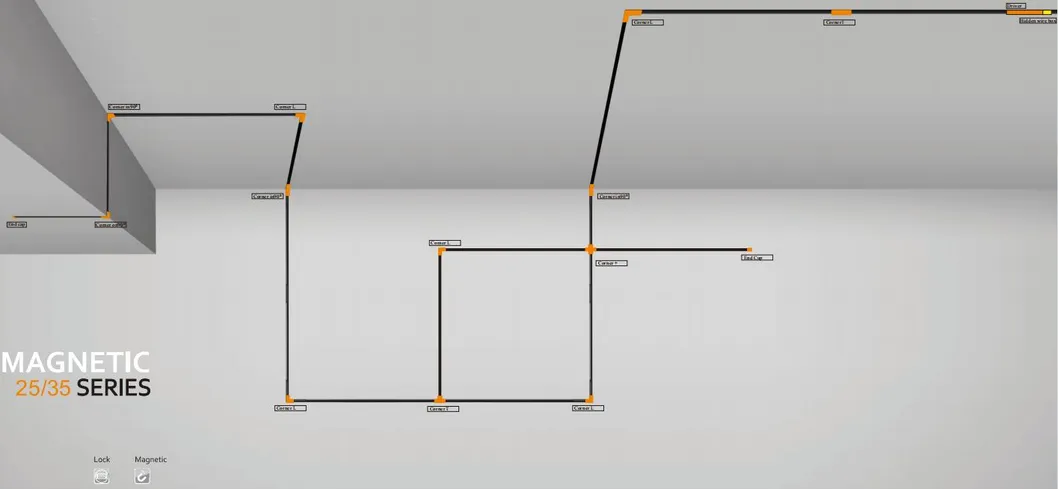 Magnetic Track Lighting