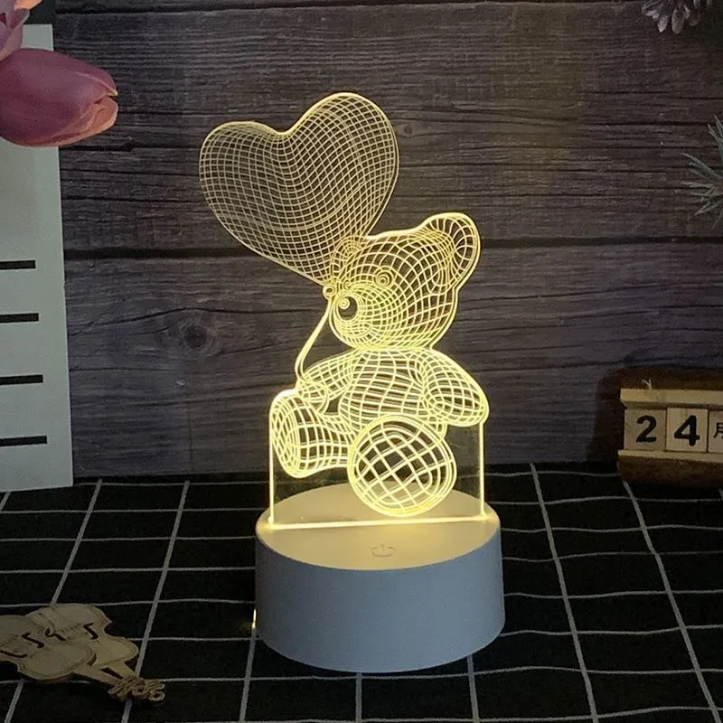 3D Illusion Night Lamp